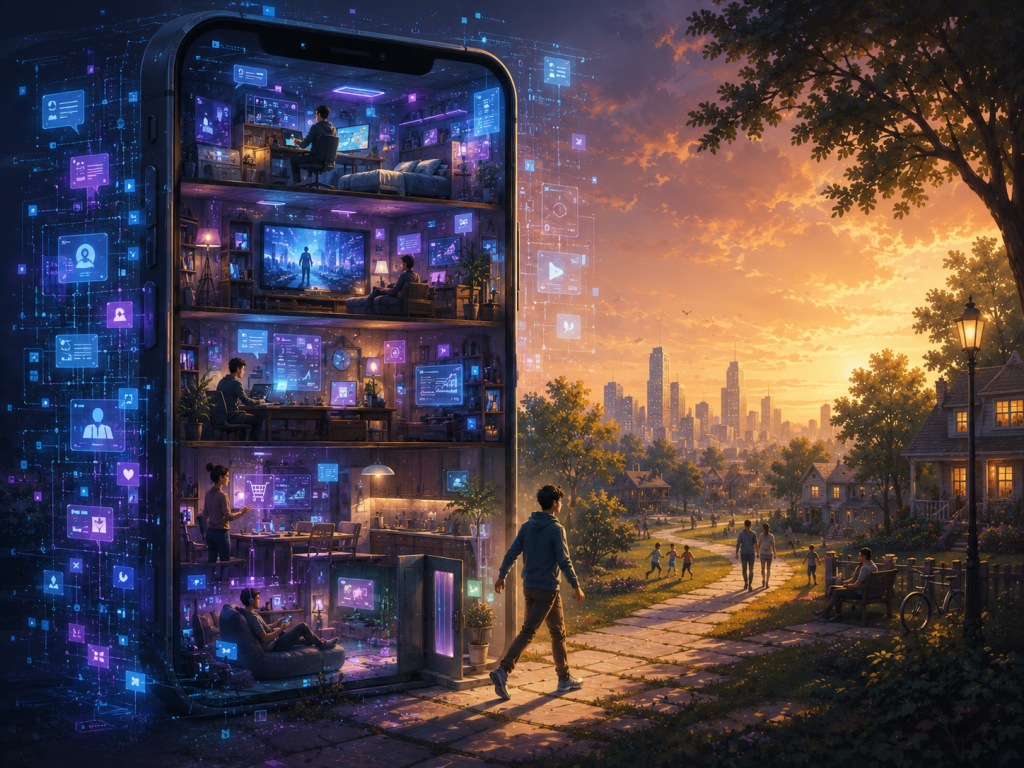 Are You Visiting the Digital World — or Living There