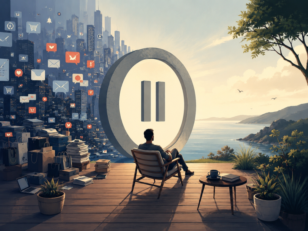 Pressing pause Why stepping away is the new measure of wealth