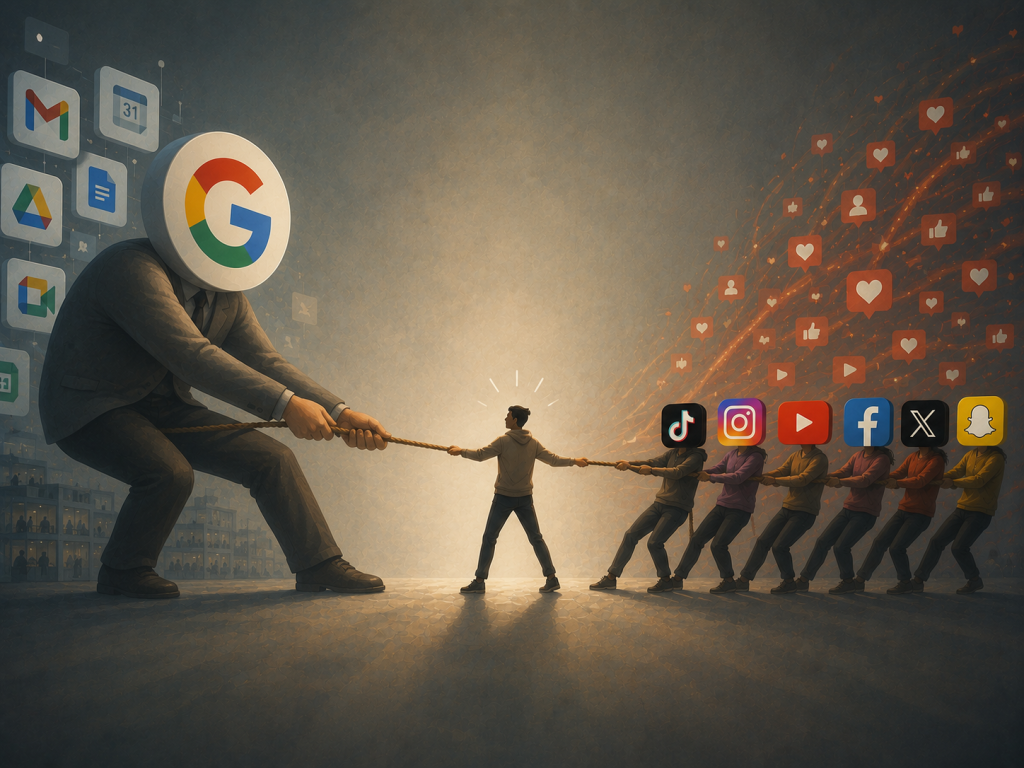 Social Is Displacing Google