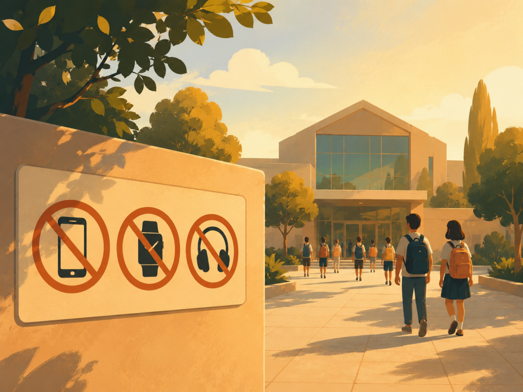 Victoria School Phone Ban